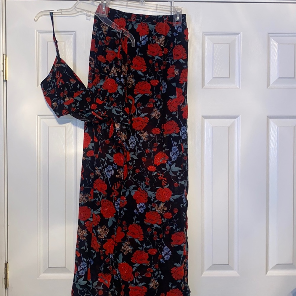 Matching floral set